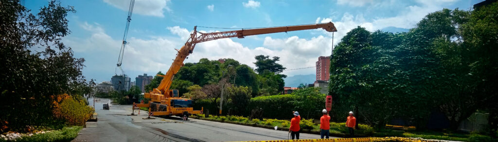 mantenimiento de grúa telescópica